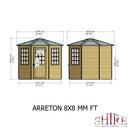 Arreton Summerhouse (8' x 8')