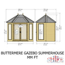 Buttermere Gazebo Summerhouse (8' x 6')