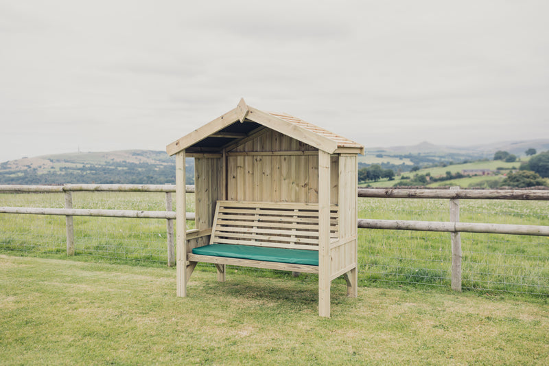 Cottage Arbour Fully Enclosed - Sits 3