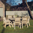 Ergo 8 Seater Square Table Set