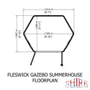 Fleswick Gazebo Summerhouse (8' x 6')