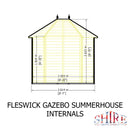 Fleswick Gazebo Summerhouse (8' x 6')