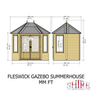 Fleswick Gazebo Summerhouse (8' x 6')