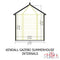 Kendall Gazebo Summerhouse (6' x 6')