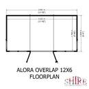 Alora Overlap Summerhouse 12'x6'