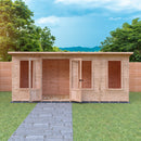 Peony Summerhouse 16'x6' in T&G