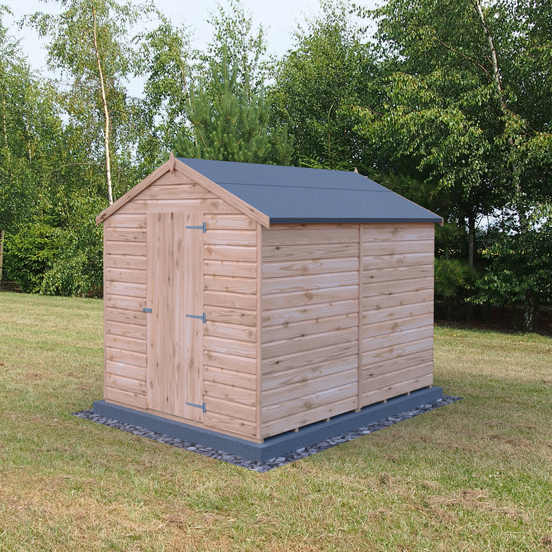 Sherburn Security Apex Shed (8' x 6')