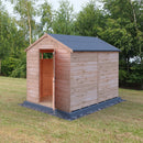 Sherburn Security Apex Shed (8' x 6')