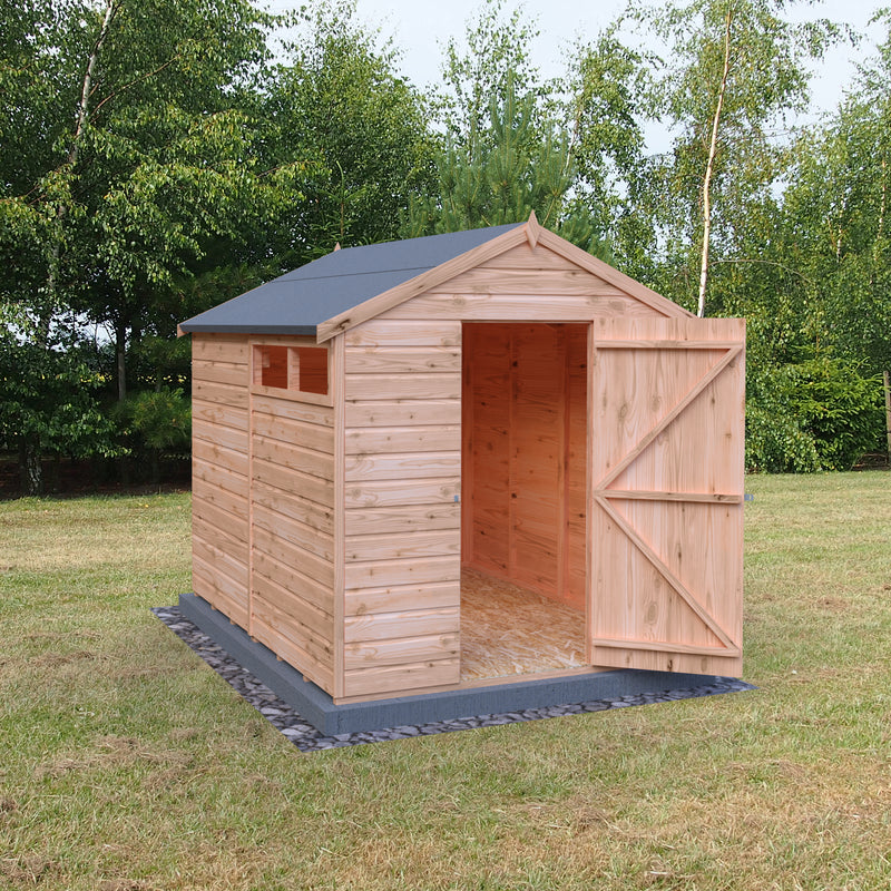 Sherburn Security Apex Shed (8' x 6')