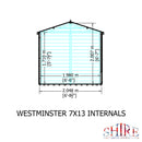 Westminster Summerhouse (7' x 13')