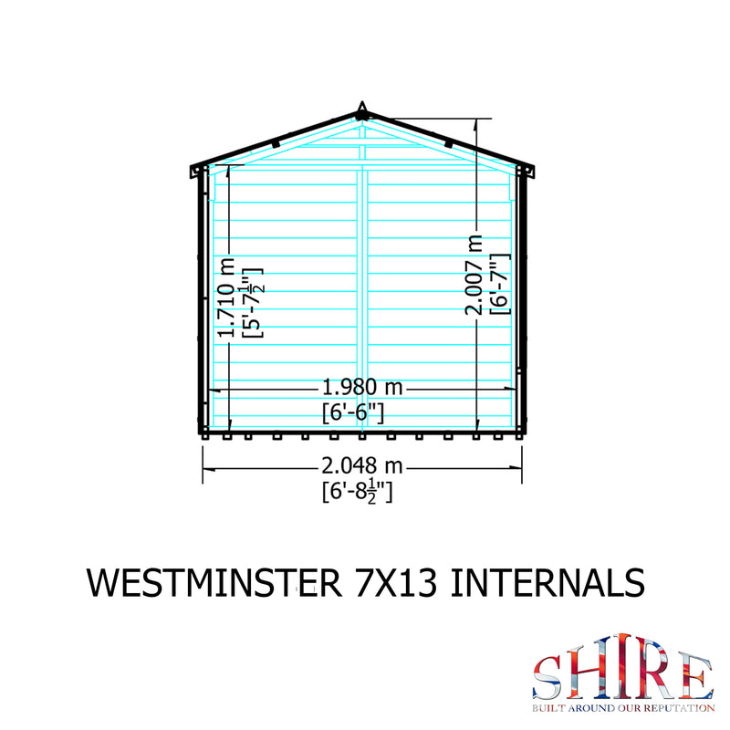 Westminster Summerhouse (7' x 13')