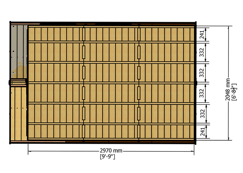 Kensington Summerhouse (7' x 10')