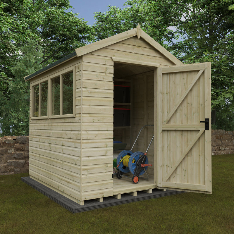 Woodlands Tanalised Apex Premier Shed